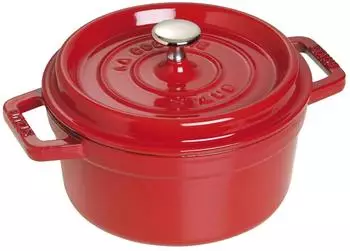 Staub Bratentopf 20 cm rund kirschrot Staub Bratentopf 20 cm rund kirschrot