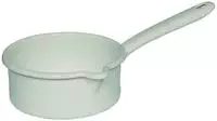Riess 0035-033, Riess Classic Wei&szlig; Stielkasserolle 12 cm / 0,5 L - Emaille