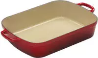 Le Creuset 20184370602422, Le Creuset Bratreine Signature 37 X 29 cm Kirschrot...