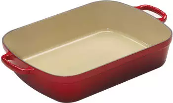 Le Creuset Gusseisen Bratreine 6,6 L Kirschrot