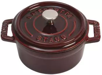 Staub Mini Cocotte 10 cm rund grenadine