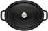 Staub Bratentopf oval 27 cm schwarz