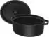 Staub Bratentopf oval 27 cm schwarz