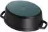 Staub Bratentopf oval 27 cm schwarz