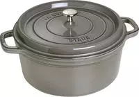 Staub 1101818, Staub: Runde Cocotte, &Oslash;18cm, Grafitgrau