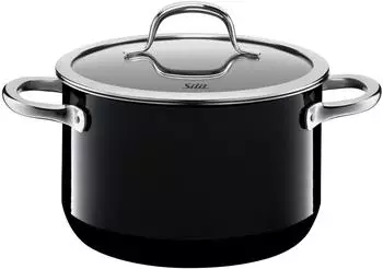 Silit Fleischtopf mit Deckel 20 cm Passion Black