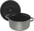 Staub Bratentopf 30 cm rund grafitgrau