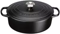 Le Creuset 21178330000430, Le Creuset Signature Br&auml;ter Schwarz Oval 33 cm