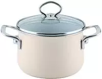 Riess 0701-011, Riess Nouvelle Avorio extra stark Fleischtopf 16 cm / 2,0 L - Emaille