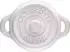 Staub Mini Cocotte Antikfarben 10 cm elfenbeinweiss