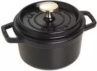 Staub 1101425, Staub: Runde Cocotte, &Oslash;14cm, Schwarz
