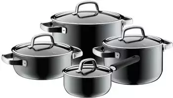 WMF FusionTec Kochgeschirr-Set 4-teilig grau