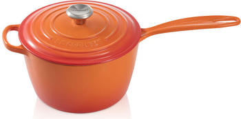 Le Creuset Signature Stielkasserole 20 cm ofenrot