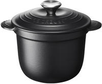 Le Creuset - Cocotte Every mit Innendeckel, Volumen 2 l, noir matt 41110180000460