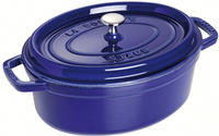 Staub 40510-288-0, Staub Cocotte - Einzelpfanne - Blau - Eisenguss - 4,25 l - 1
