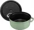 Staub Bratentopf 28 cm rund salbeigrün