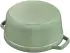 Staub Bratentopf 28 cm rund salbeigrün