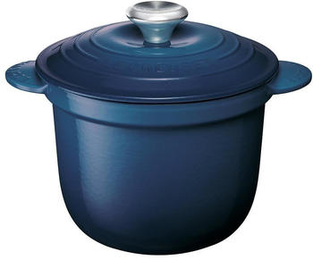 Le Creuset Cocotte Every Gusseisen mit Poteriedeckel Tinte 18cm