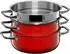 WMF FusionTec Compact Topf-Set 3-tlg rot