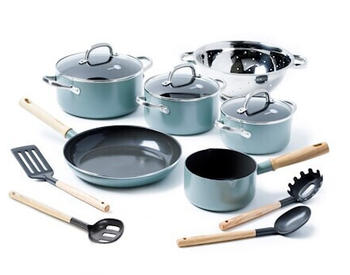 GreenPan Mayflower Kochset 13-teilig blau (CC001596-001)