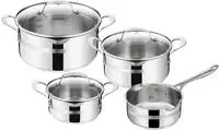 Tefal Topf-Set "E311S7 Jamie Oliver Cook Smart" Set, 1x Stielkasserolle 16 cm, je 1x