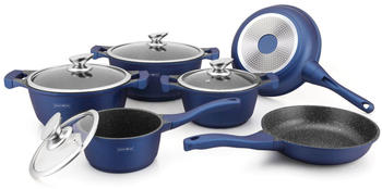 Royalty Line Switzerland Kochtopfset 10-teilig blau