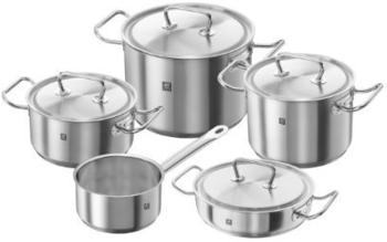 Zwilling Twin Classic Kochtopf-Set 5-tlg. matt mit Schmorpfanne