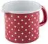 Riess Schnabeltopf 12 cm Pünktchen rot