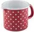 Riess Schnabeltopf 12 cm Pünktchen rot
