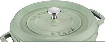 Staub Bratentopf 18 cm rund salbeigrün