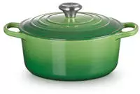 Le Creuset 16077, Le Creuset Br&auml;ter Signature rund 24 cm Bamboo Green