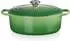 Le Creuset Signature Bräter oval 31 cm bamboo green