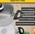 Krüger Topfset 17-teilig grau (78725/40X)