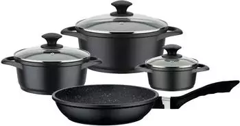 GSW Gourmet Granit Topf-Set 7-teilig