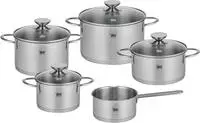 Elo Topf-Set "Galant" Set, Bratentopf &Oslash; 20 cm, Fleischtopf &Oslash; 16/20/24 cm,