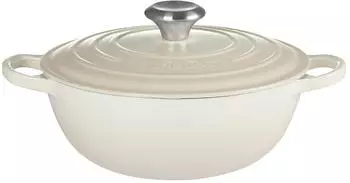 Le Creuset La Marmite Signature Familientopf 24 cm meringue