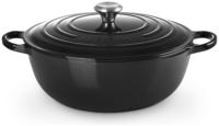 Le Creuset 16164, Le Creuset La Marmite Signature 24 cm Schwarz