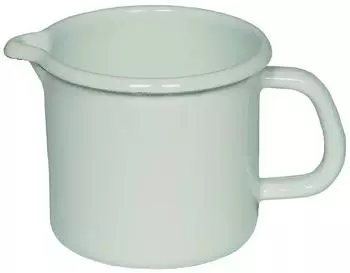 Kelomat Classic Emaille (&Oslash; 9 cm) 0,5 L wei&szlig;