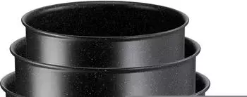 Tefal L39996 Ingenio Black Stone 4-teilig