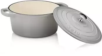 Kela Calido Bräter rund 24 cm grau – Entdecken Sie den Kela Calido Bräter rund 24 cm grau