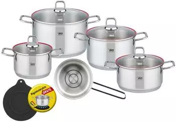 Elo Topf-Set Excellent Edelstahl 18/10 6-teilig