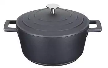 MasterClass Cast Aluminium Kasserolle mit Deckel 5l/28 cm