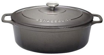 Chasseur Oval cocotte 35 cm Grey