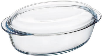 Pyrex Kasserolle oval, Glas