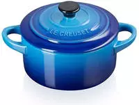 Le Creuset 71901102200100, Le Creuset Mini Cocotte Steinzeug Azure Blau 10X5cm