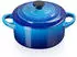 10 cm, blau: Le Creuset Poterie Mini Cocotte 10 cm