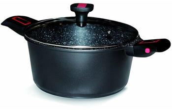 Baumalu Granit Pro casserole with lid &Oslash;28 cm