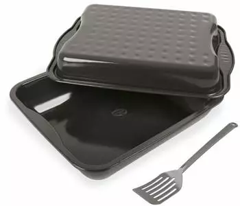 Dr. Oetker Maxi-Bräter mit Deckel und Wender 42 x 34 cm (4508)