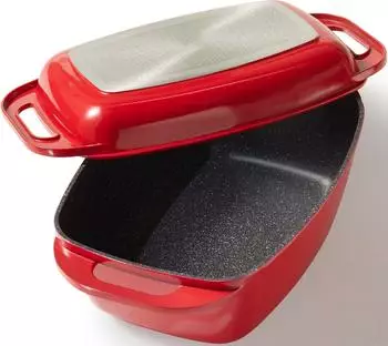 Stoneline XXL Br&auml;ter 43 x 25,5 cm rot