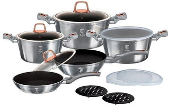 BerlingerHaus Titan Kochgeschirr-Set Moonlight Edition 13-teilig